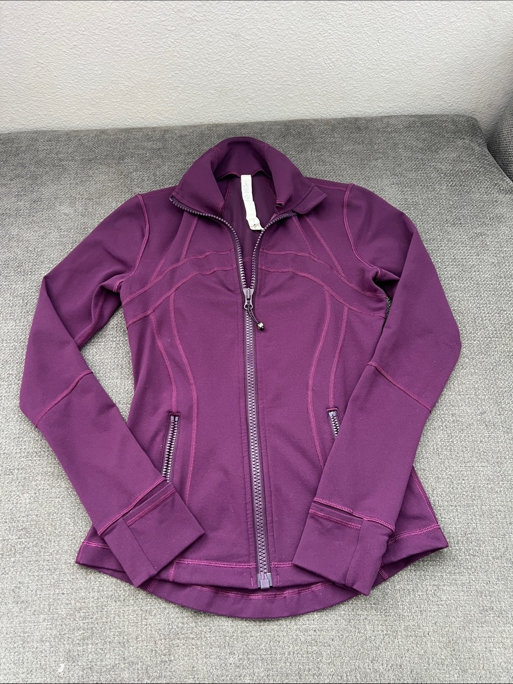 lululemon athletica Plum Zip-Up Performance Jacket